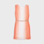 Mayoral lány pliszérozott ruha - Peach