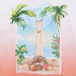 Mayoral lány mintás strandruha - Peach