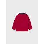 Mayoral Galléros fiú pamut felső - Red - Piros