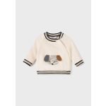Mayoral Fiú mintás pulóver - Bone - Csontszínű