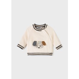 Mayoral Fiú mintás pulóver - Bone - Csontszínű
