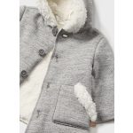 Mayoral Fiú kötött, bélelt kardigán - Titanium - Titán