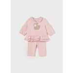 Mayoral Mintás lány kétrészes szett - Baby Rose - Babarózsaszín