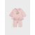 Mayoral Mintás lány kétrészes szett - Baby Rose - Babarózsaszín