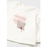 Mayoral Lány pamut háromrészes szett - Baby Rose - Babarózsaszín