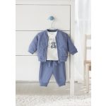 Mayoral Fiú háromrészes szabadidő szett - Winterblue - Télikék