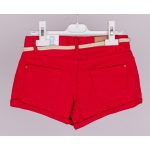 Mayoral lány vászon short övvel - Red