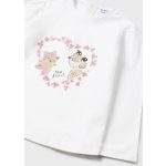 Mayoral Lány szörme mellényes, háromrészes leggings szett - Blush - Halványpiros