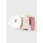 Mayoral Lány, mintás háromrészes szett  - Pink - Pink