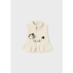 Mayoral Lány polár mellényes háromrészes szett - Anthracite - Antracit