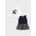 Mayoral Lány mintás ruha - Navy - Tengerészkék