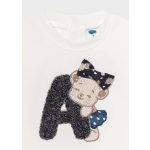 Mayoral Lány mintás ruha - Navy - Tengerészkék