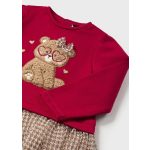 Mayoral Lány alkalmi ruha - Red - Piros