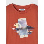 Mayoral Fiú mintás póló - Chilli