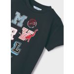 Mayoral - Dínó mintás fiú póló