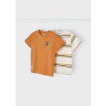 Mayoral Fiú mintás póló 2 db /szett - Paprika