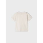 Mayoral Fiú mintás póló - Milk - Fehér