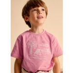 Mayoral Fiú, mintás póló - Guava