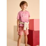 Mayoral Fiú, mintás póló - Guava