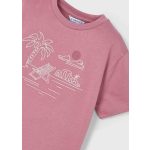 Mayoral Fiú, mintás póló - Guava