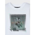 Mayoral Fiú, mintás póló - White - Fehér