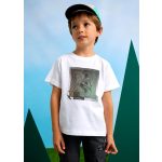 Mayoral Fiú, mintás póló - White - Fehér