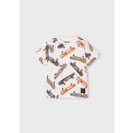 Mayoral Fiú, mintás póló - Orange - Narancssárga