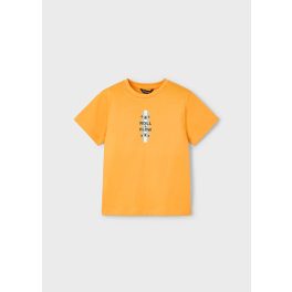 Mayoral Fiú, mintás póló - Orange - Narancssárga