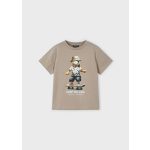 Mayoral Fiú, mintás póló - Desert - Homok