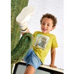 Mayoral Fiú, mintás póló - Gold - Arany