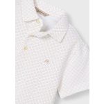 Mayoral Fiú galléros póló - Sand - Homok