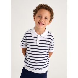 Mayoral Fiú galléros póló - Whit-Navy