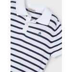 Mayoral Fiú galléros póló - Whit-Navy