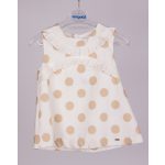 Mayoral lány vászon alkalmi felső - Ecru