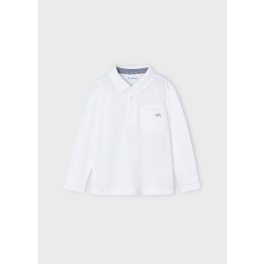 Mayoral Fiú galléros felső - White - Fehér