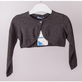 Mayoral lány kötött boleró - Antracit