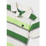 Mayoral - Galléros, csíkos fiú póló