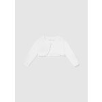 Mayoral Lány kötött boleró - White - Fehér