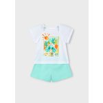 Mayoral Lány, mintás sort szett - Aqua