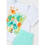 Mayoral Lány, mintás sort szett - Aqua