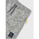 Mayoral Fiú mintás pamut bermuda - Dust