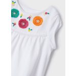 Mayoral - Lány hímzett sort szett