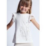 Mayoral Lány mintás leggings szett - Sesame