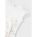 Mayoral Lány mintás leggings szett - Sesame