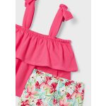 Mayoral Lány, mintás leggings szett - Peony