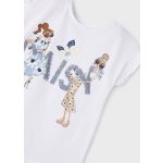 Mayoral - Lány farmerhatású leggings pólóval