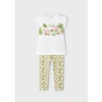 Mayoral Lány mintás leggings szett - Apple