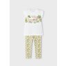 Mayoral Lány mintás leggings szett - Apple