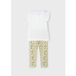 Mayoral Lány mintás leggings szett - Apple