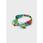 Mayoral Lány virágos pamutruha, hajpánttal - Jade